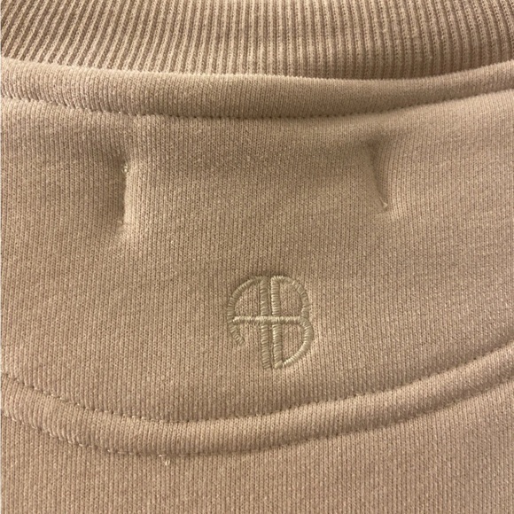 Anine Bing Cream Tiger Crewneck Sweatshirt - Picture 8 of 13